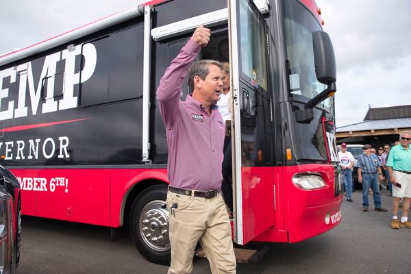 Gov. Brian Kemp still faces opposition from some grassroots activists in the state GOP because he refused to call a special session of the Legislature to overturned Donald Trump's loss here in the presidential election. But Kemp, who is running for reelection in 2022, thinks he can still win them over. (ALYSSA POINTER/ALYSSA.POINTER@AJC.COM)