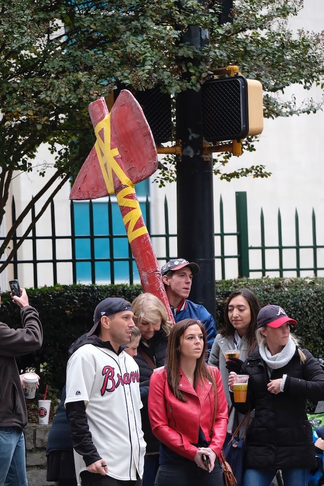 Braves parade