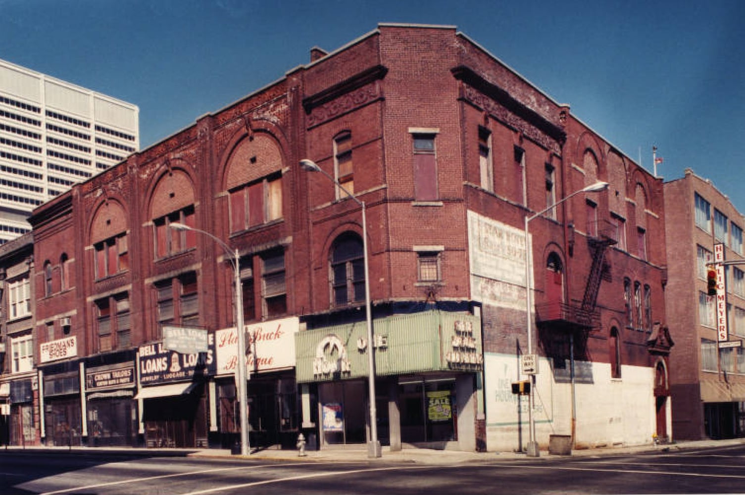 Hotel Row and Mitchell Street through the years