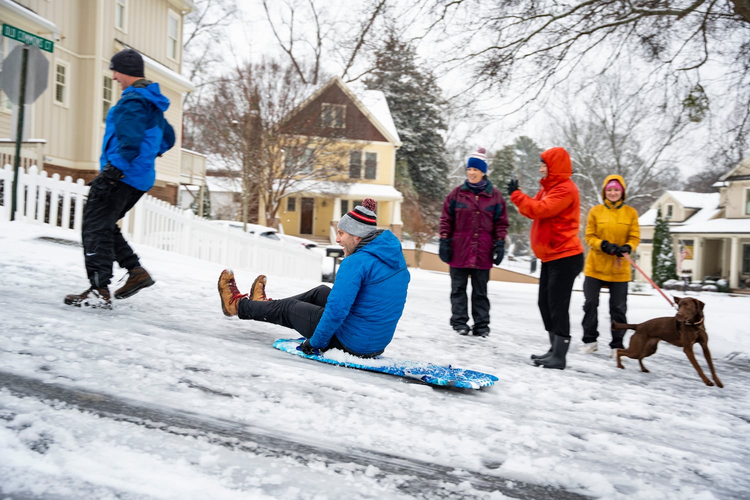 PHOTOS: Snow storm hits Atlanta