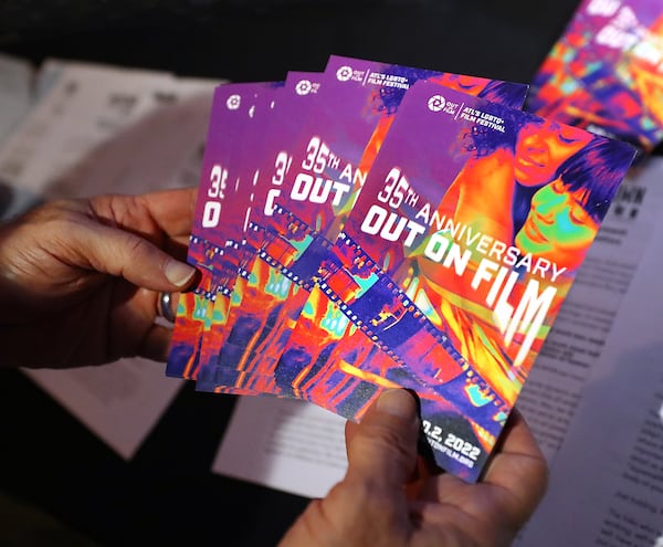 Out on Film, Atlanta's pre-eminent LGBTQ film festival, celebrates its 35th anniversary this year, with an expanded program, both streaming and in-person, and Oscar-qualifying events. Curtis Compton / Curtis Compton@ajc.com