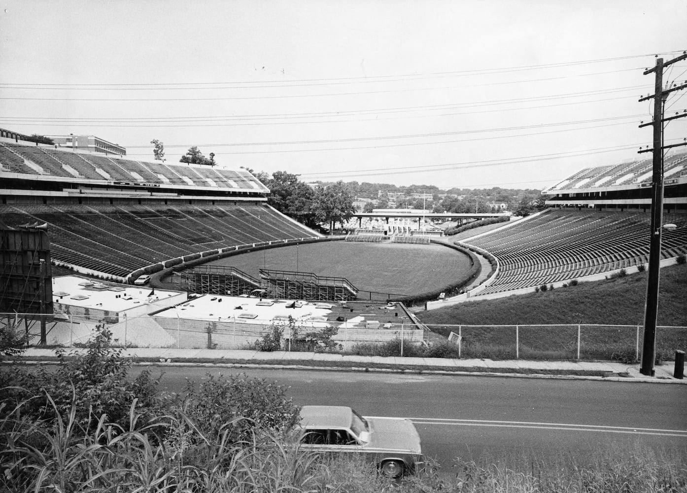 Sanford Stadium through the years