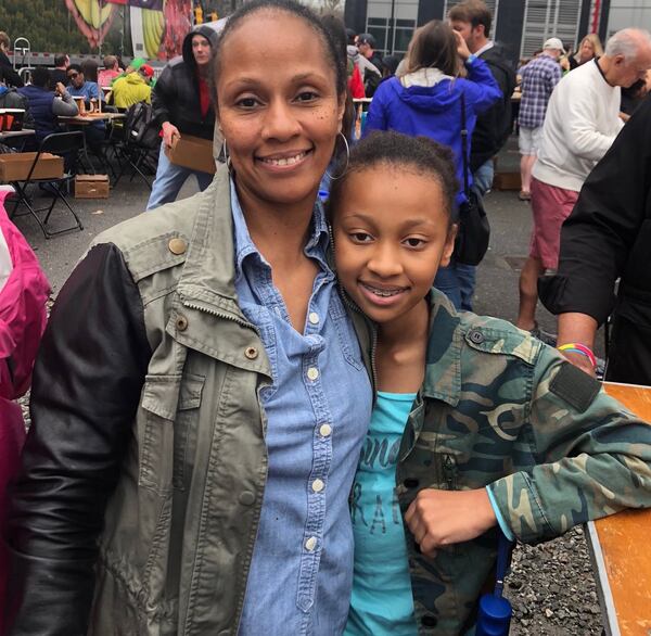 Meredith Littles with her daughter Kaelyn. CONTRIBUTED