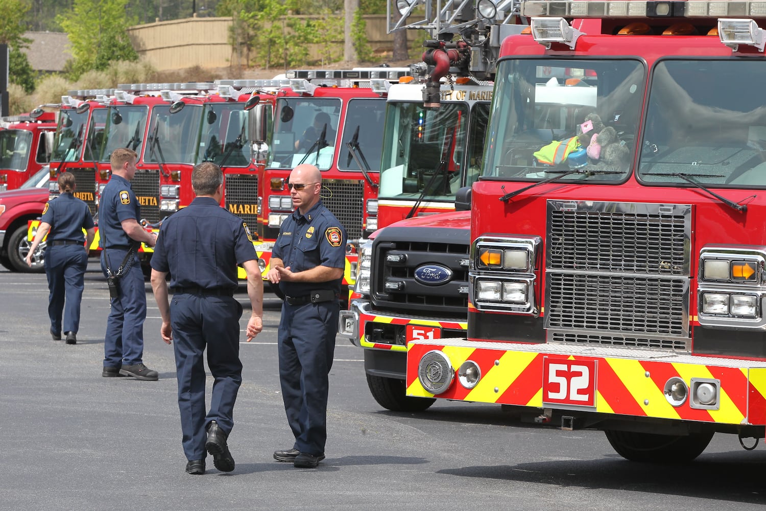 Marietta firefighter celebration of life