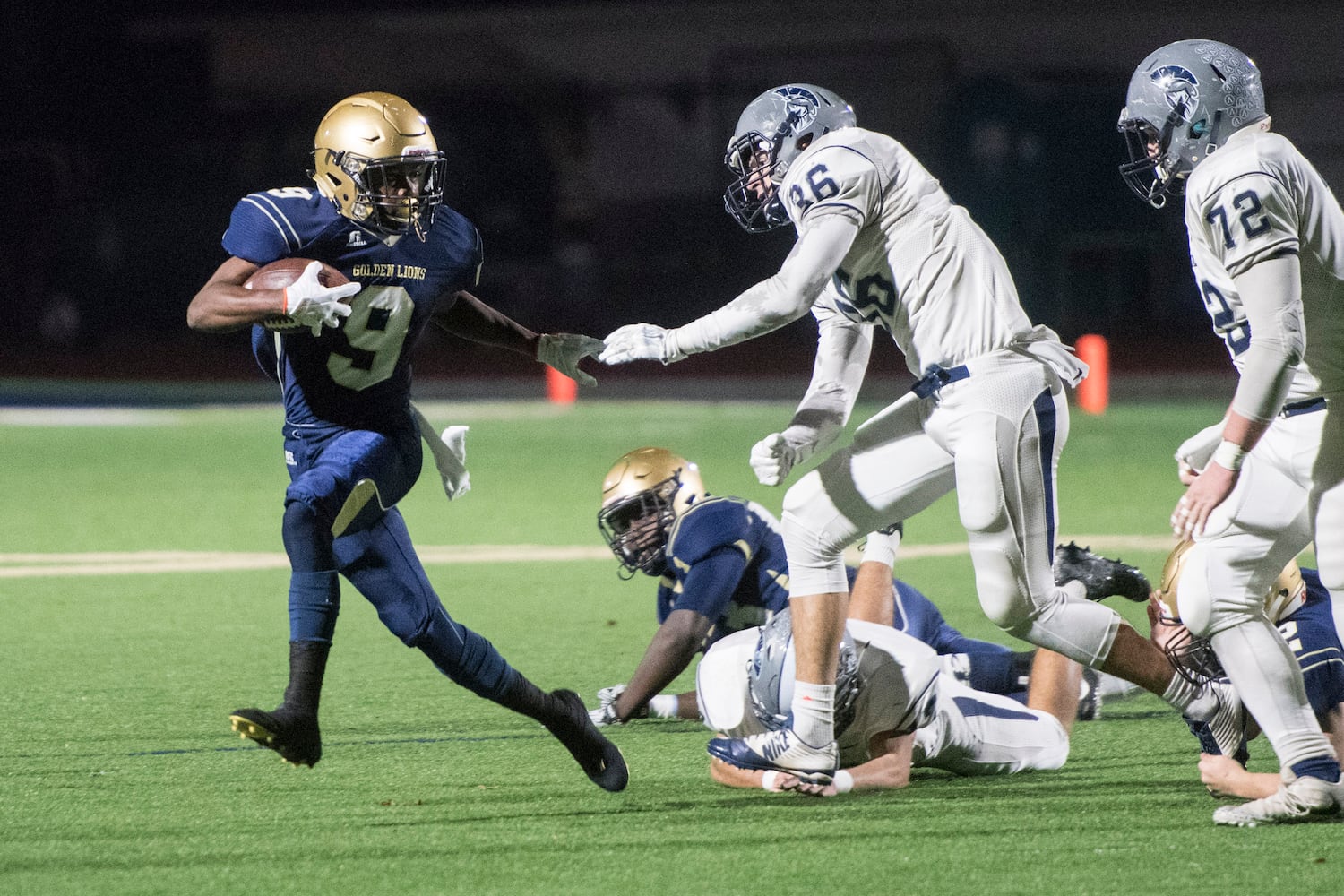 Photos: First round of high school football state playoffs