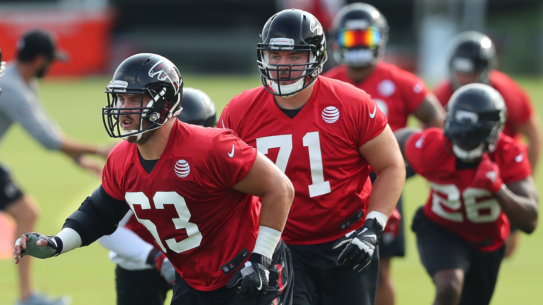 Photos: Falcons open training camp in Flowery Branch