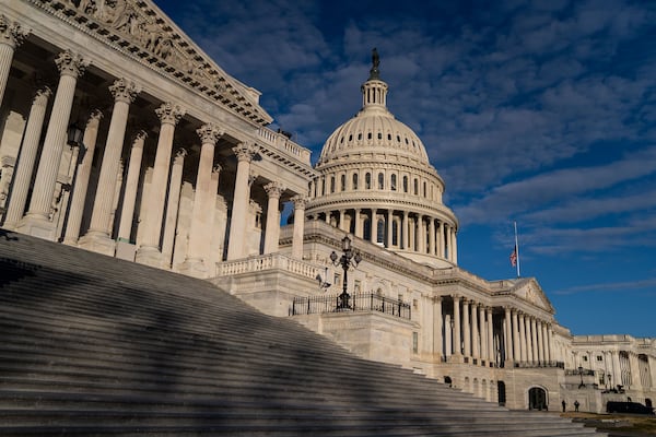 The U.S. Capitol Building in Washington.