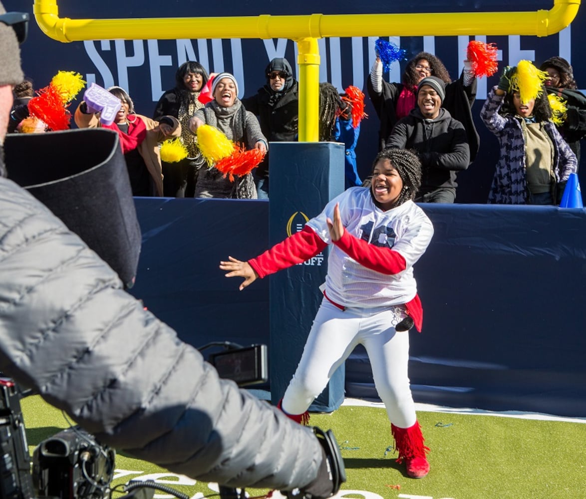 Photos: The scene as Georgia, Alabama prepare for national title game