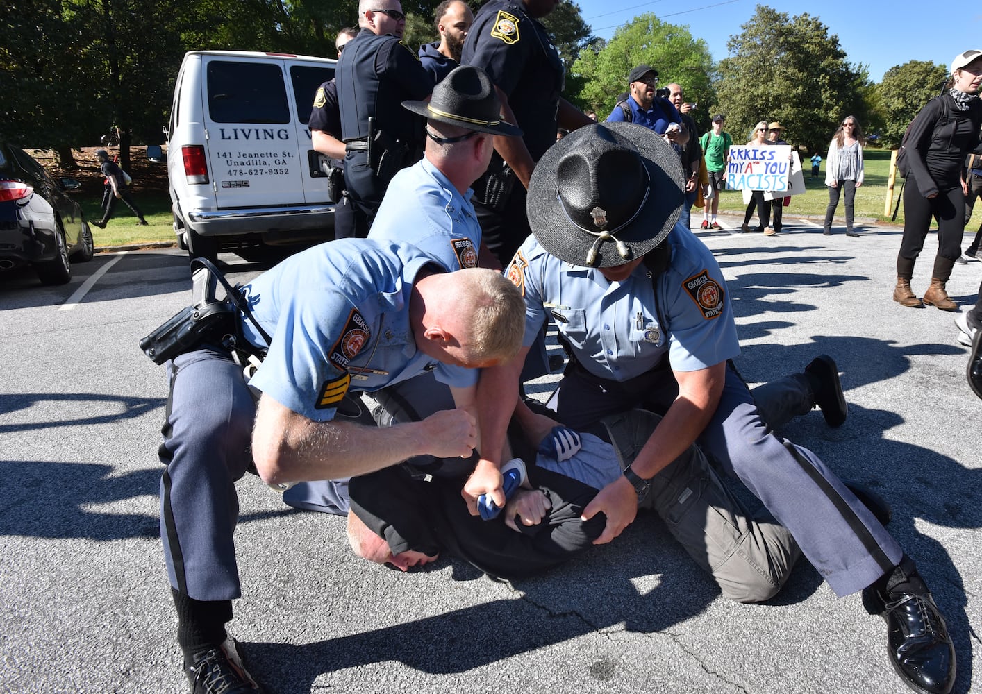 Protests at Stone Mountain