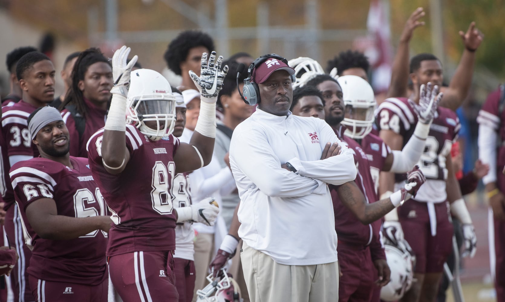 Photos: Morehouse overwhelms Clark