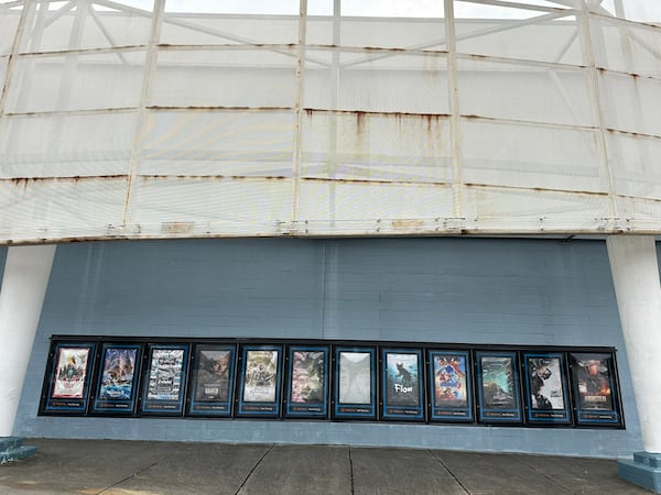 After 25 years, the Regal Hollywood 24 multiplex theater in Chamblee has shut down, a victim of reduced movie theater attendance and aging infrastructure. Rodney Ho/AJC