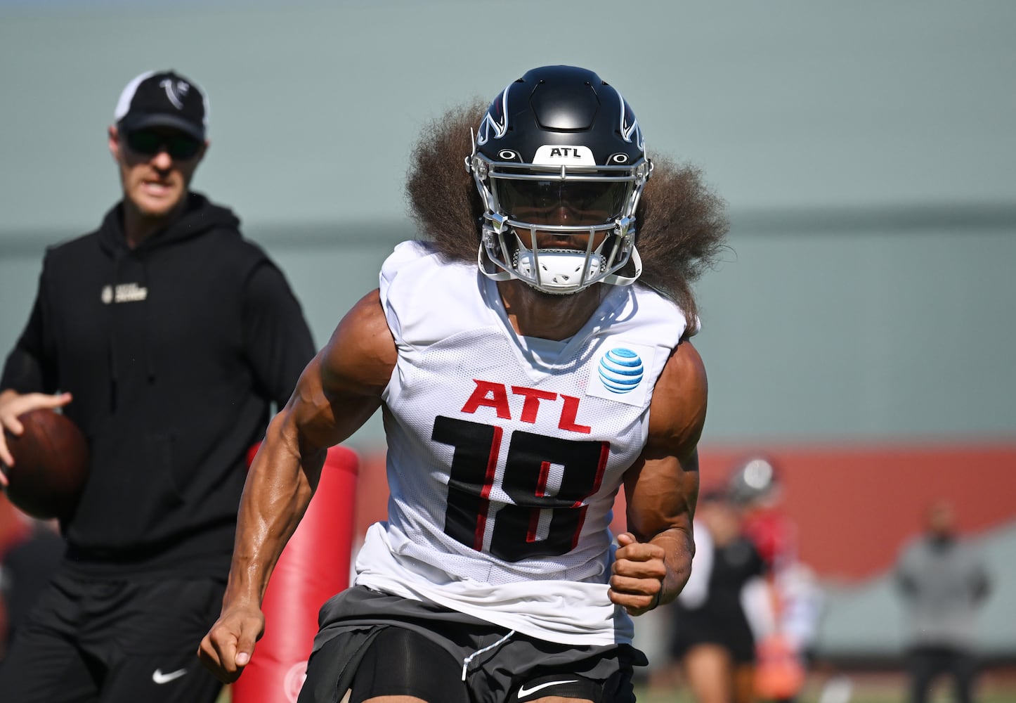 Frist day of Falcons training camp