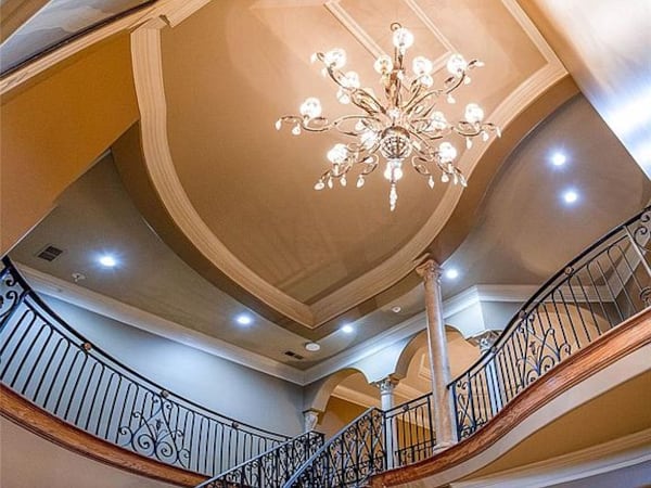 Tameka "Tiny" Cottle's McDonough home features a grand entryway. BADON COMMERCIAL REAL ESTATE