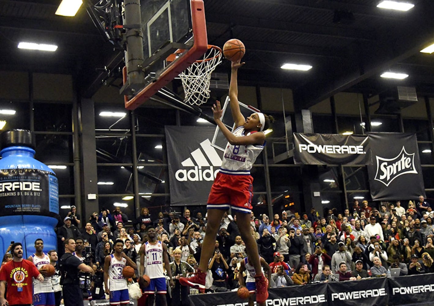 Maya Dodson McDonald's All-American dunk contest