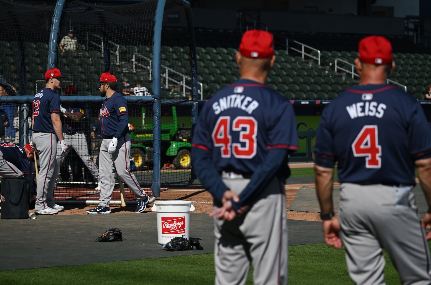 Braves spring training - Day 8