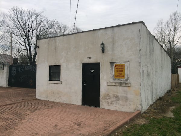 The location of James Brown's childhood home, near downtown Augusta. Photo: Jennifer Brett