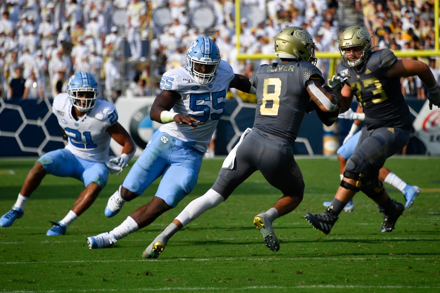 Photos: Georgia Tech has new look, hosts North Carolina