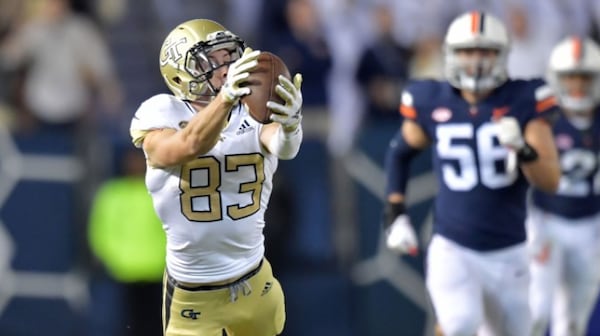 Brad Stewart, a three-year starting wide receiver at Georgia Tech, is a former Benedictine Cadet. He was the AJC's Class AA offensive player of the year in 2014, when Benedictine won its first state championship.