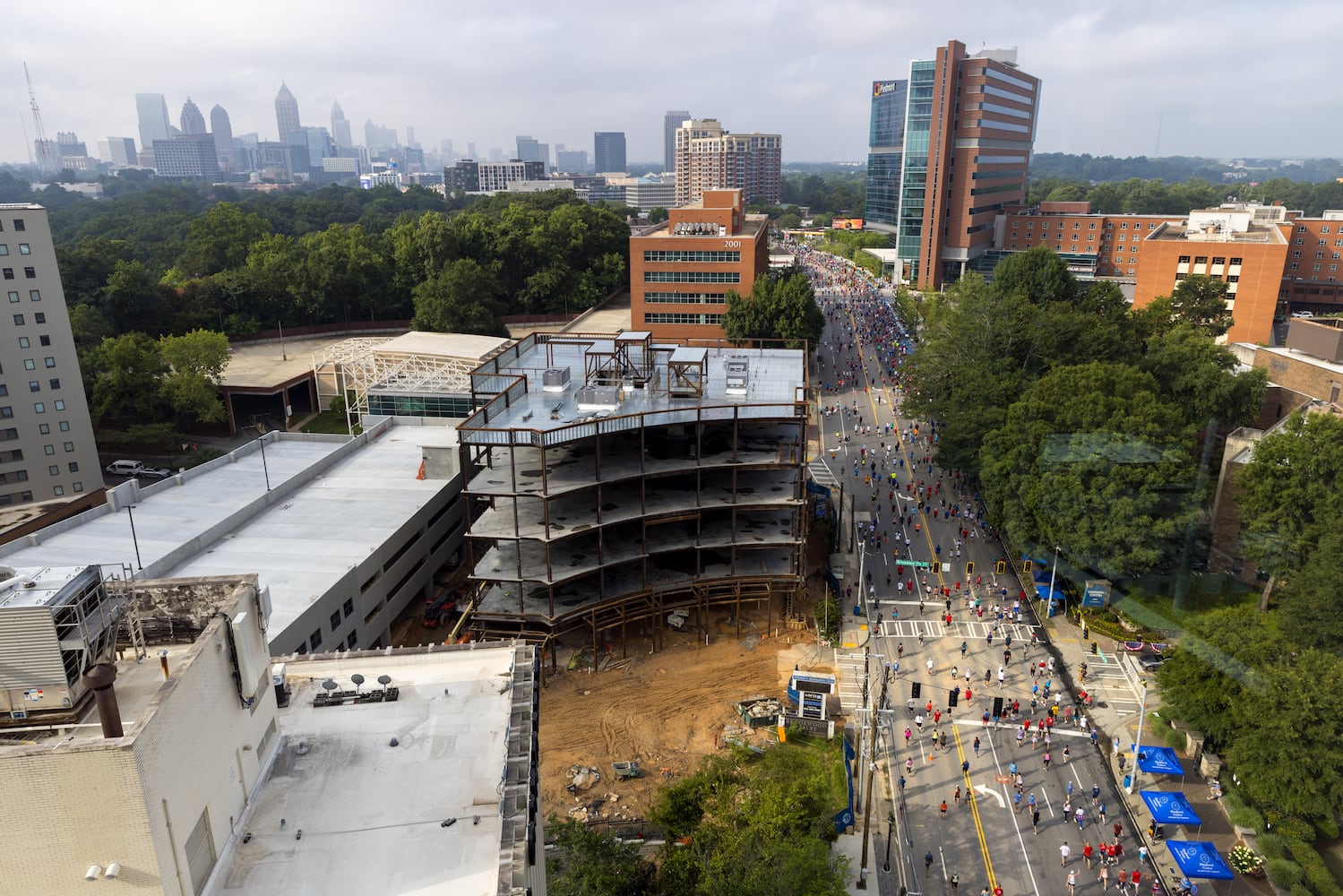 peachtree road race 2022