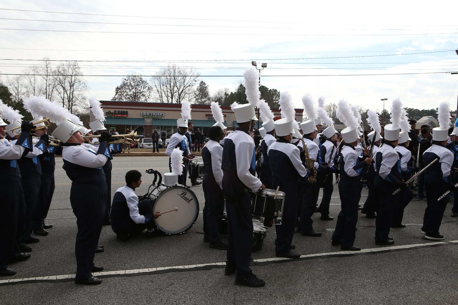 MLK Day parade in Lawrenceville, Jan. 16 2017