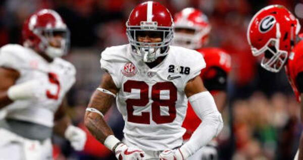 Alabama defensive back Minkah Fitzpatrick