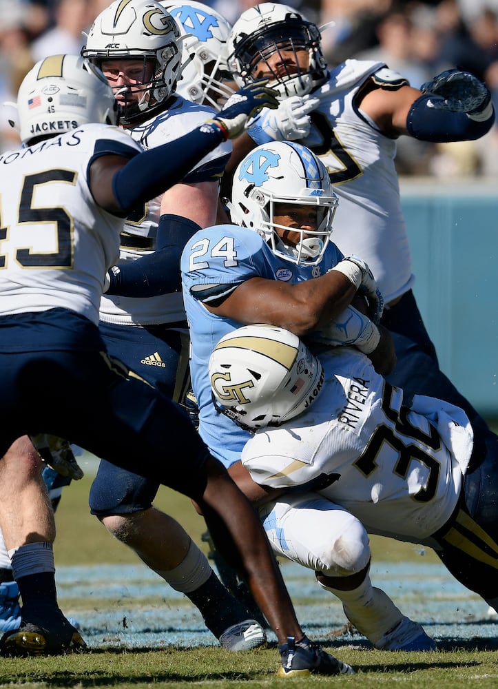 Photos: Jackets travel to play Tar Heels