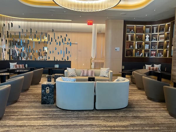 The Delta One Lounge at New York's John F. Kennedy International Airport opened Wednesday, June 26, 2024.