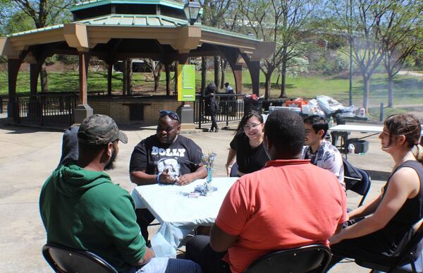 Last year, over 200 people attended Game Changing Men's Trans Day of Visibility Cookout at Grant Park. This year, organizers expect a similar crowd. The event, held on March 30, 2024, will also offer Mpox vaccinations and HIV testing. Credit: Handout.