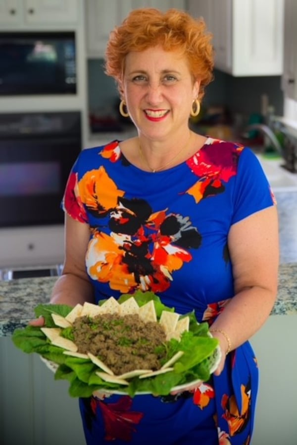 Terri Hitzig-Bogartz is the self-professed queen of chopped liver. Courtesy of Robert Hainer