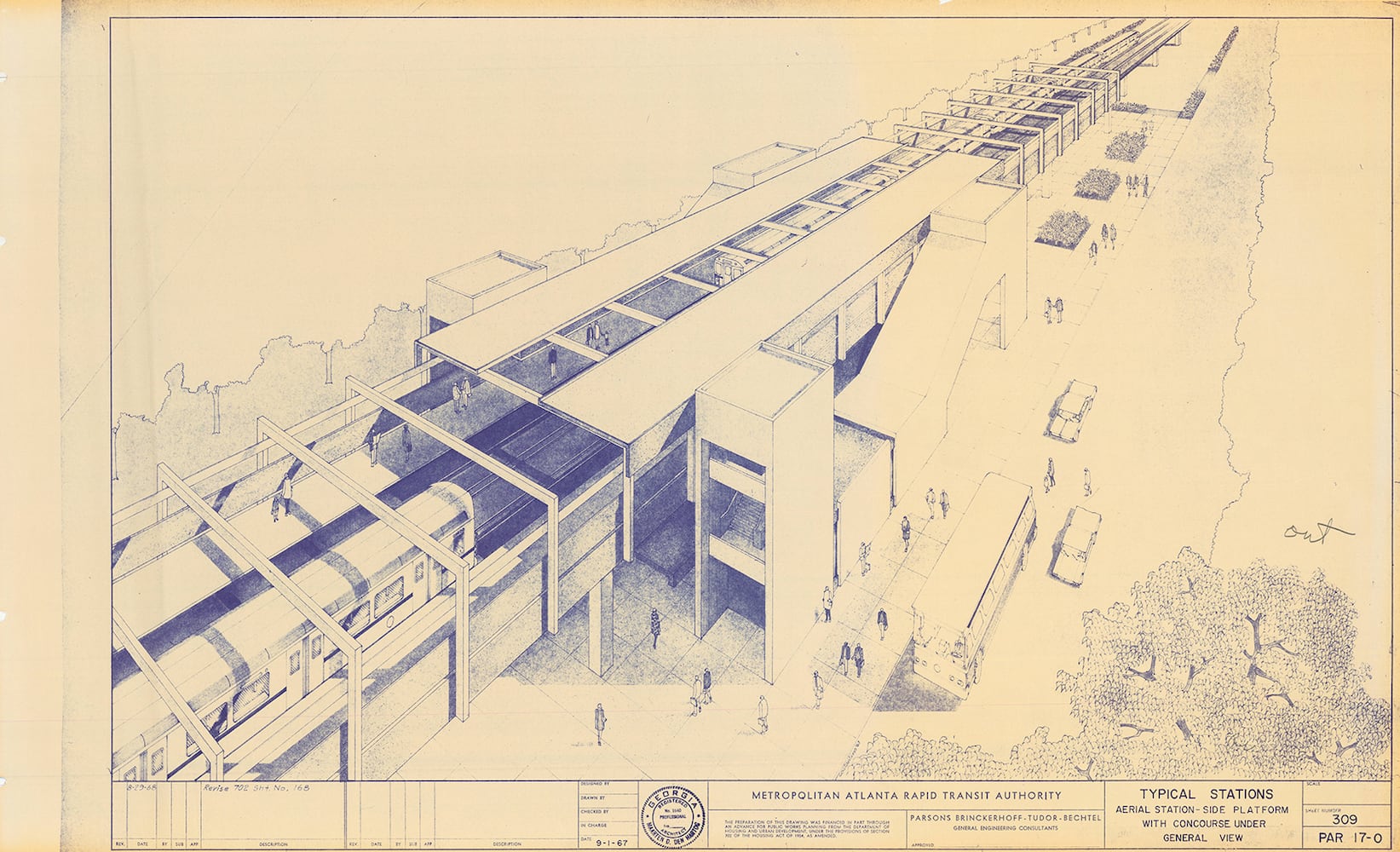 Flashback Photos: Planning MARTA’s future in 1968