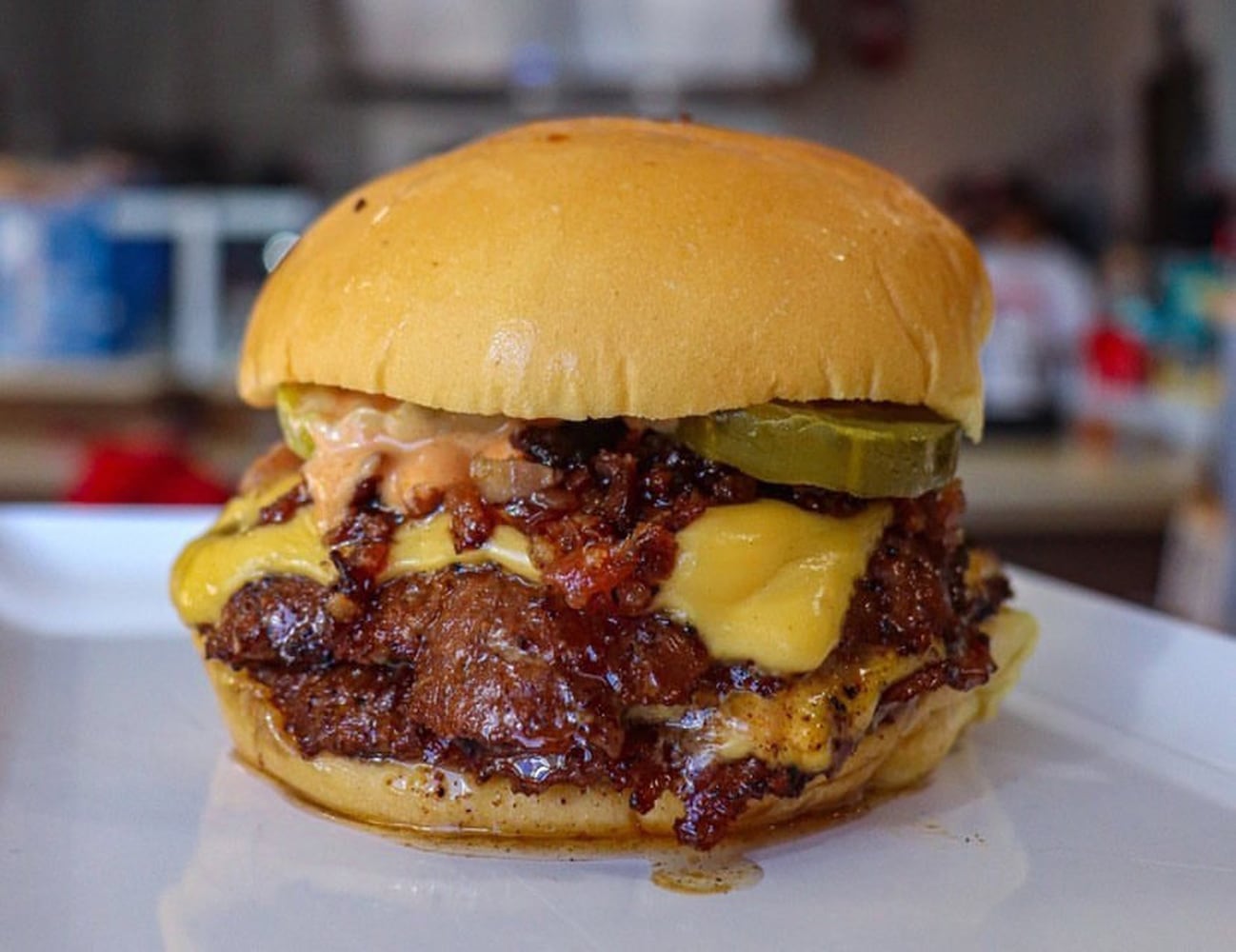 NFA Burger makes a spectacular sandwich inside a Dunwoody gas station