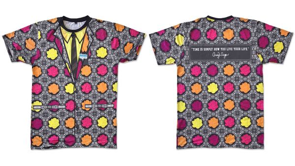 A paisley-print T-shirt is inspired by the suit Craig Sager wore to accept his ESPY Award.