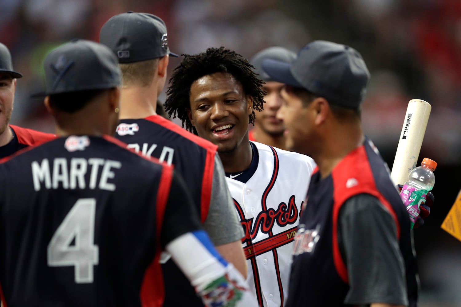 Photos: Braves at the All-Star game