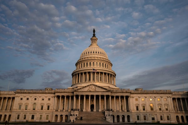 The U.S. Capitol in Washington, D.C. The House and Senate remain in recess. (Haiyun Jiang/The New York Times)
                      