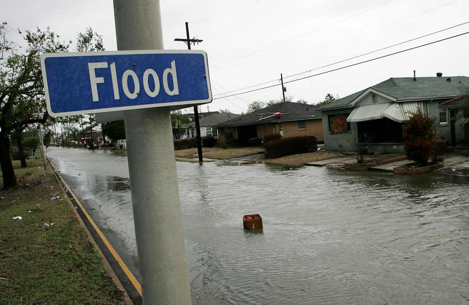 The signs of Hurricane Katrina