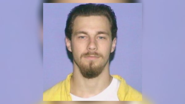 This is Bryan Gregory Fossier's mug shot from the Illinois State Police's sex offender registry.