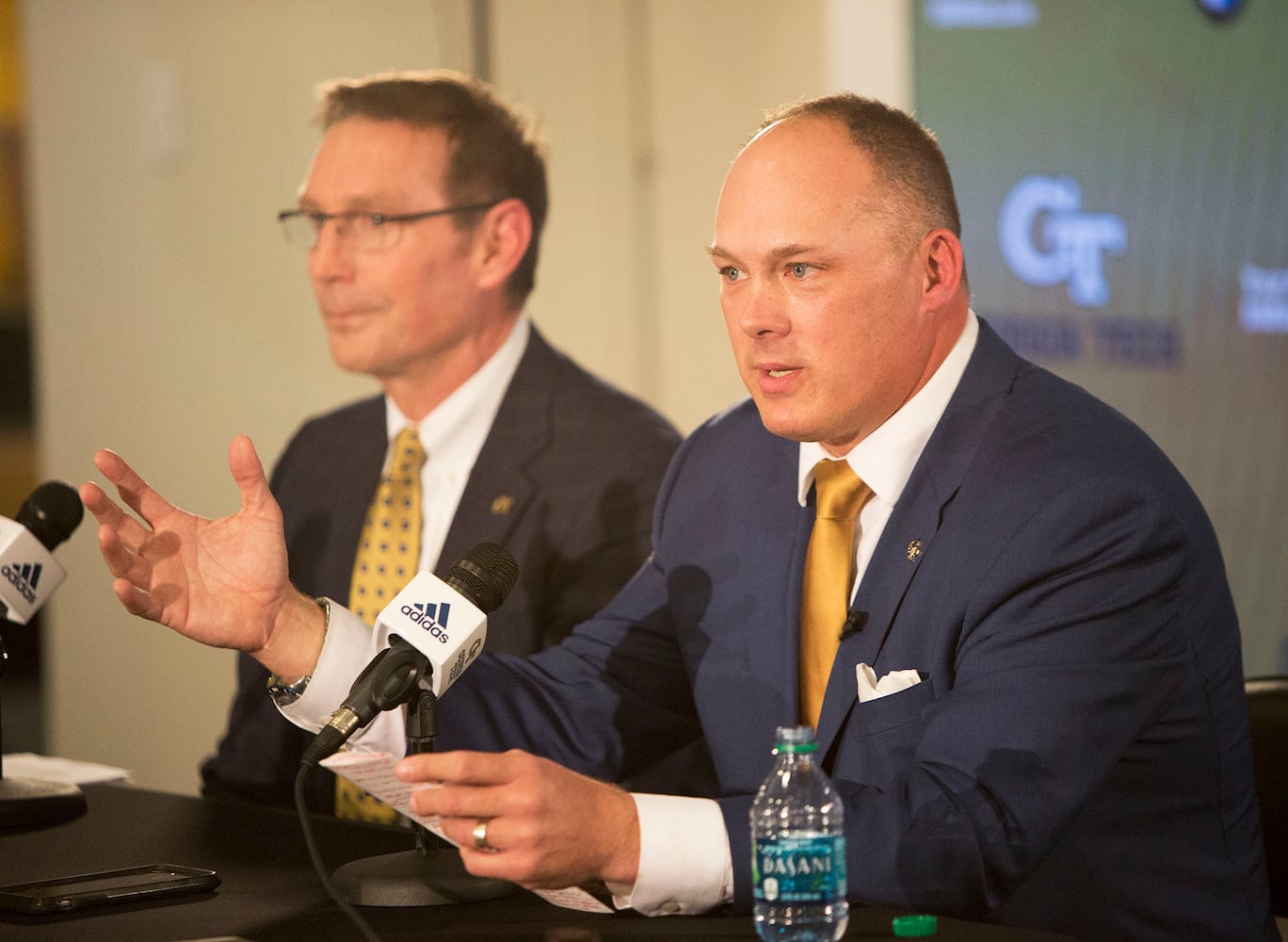 Photos: Georgia Tech welcomes new coach Geoff Collins