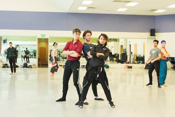 Atlanta Ballet's rehearsals of Carnevale from Significent Others rhearsals at the Carlos studios in Midtown Atlanta.