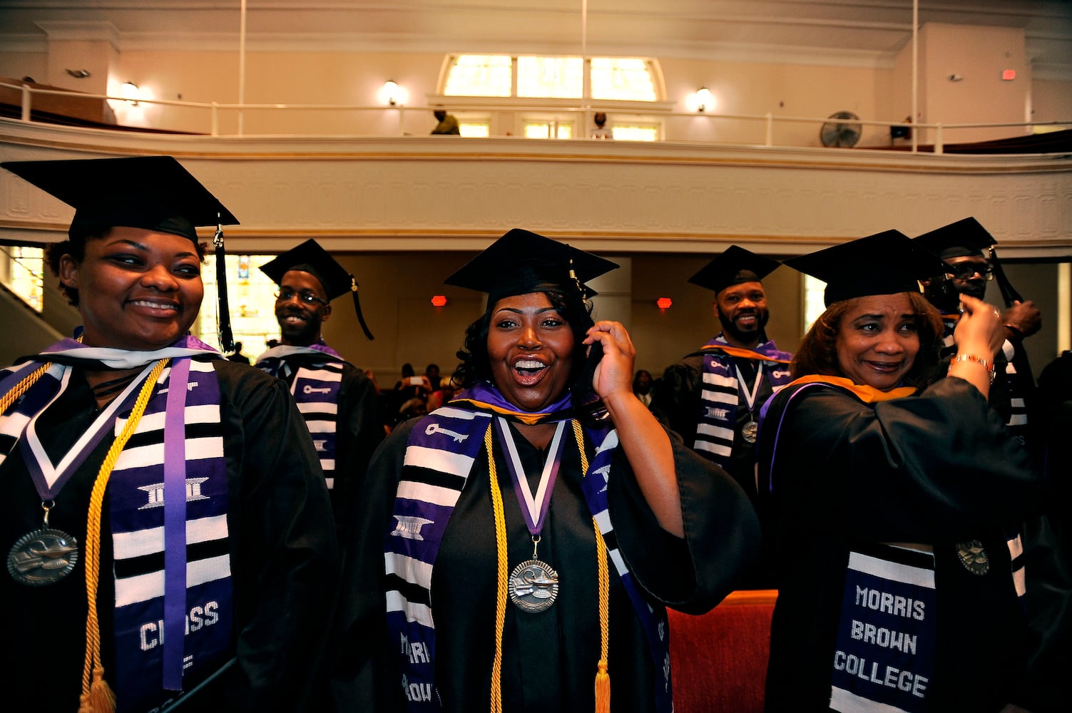 Morris Brown College spring commencement