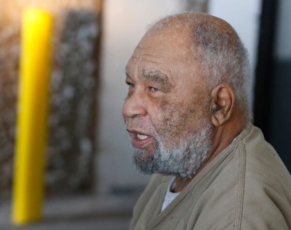 Samuel Little, who often went by the name Samuel McDowell, leaves the Ector County Courthouse after attending a pre-trial hearing Monday, November 26, 2018 in Odessa, Texas.