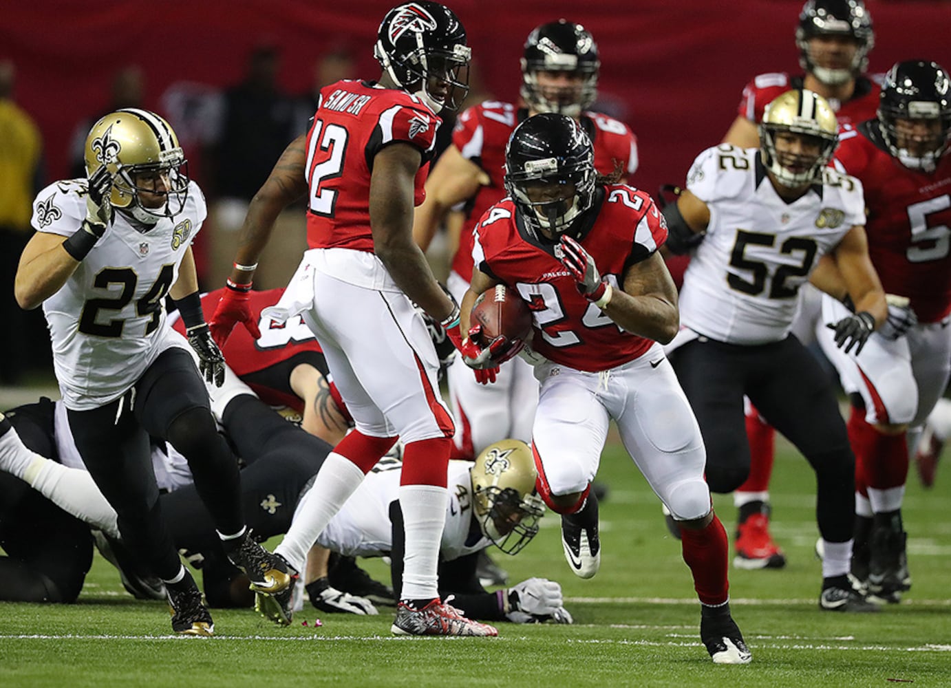 Jan. 1, 2017: Saints vs. Falcons