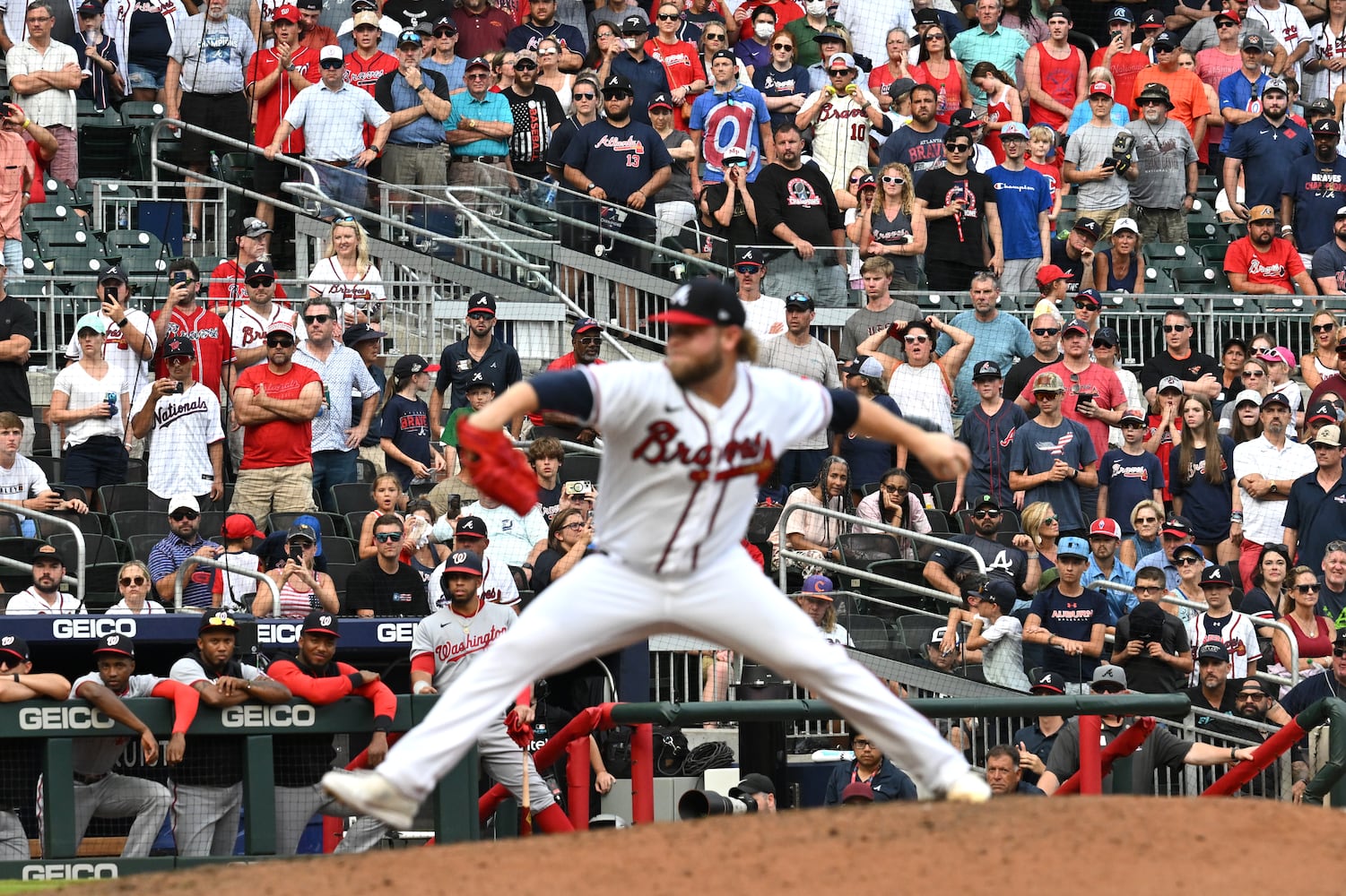 Braves-Nationals Saturday photo