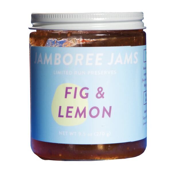 Fig and lemon jam from Jamboree Jams. Courtesy of Jamboree Jams 