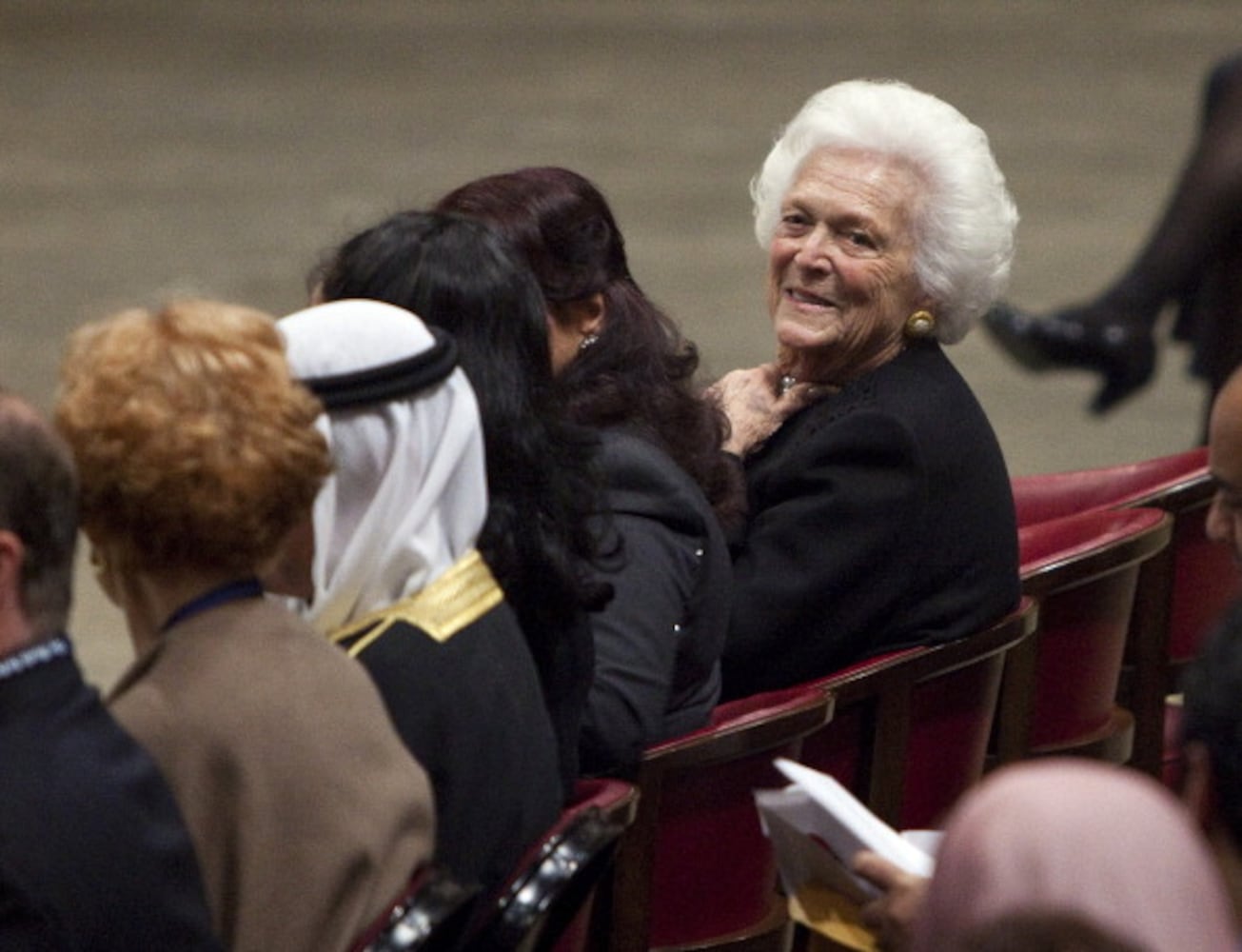 First Lady Barbara Bush