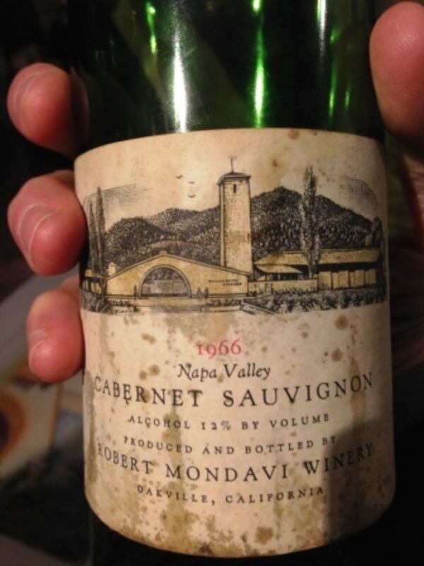 One of the most important wines ever made in California, the 1966 Robert Mondavi Winery Cabernet Sauvignon (the winery’s inaugural vintage) redefined what an American winery was. (Gil Kulers)