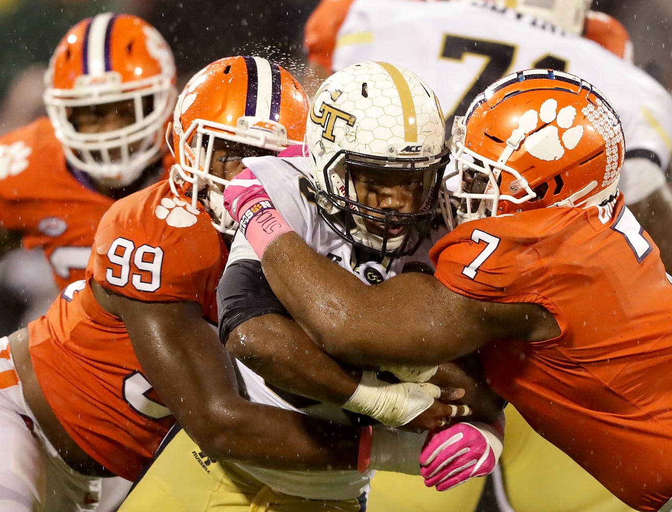 Georgia Tech plays Clemson