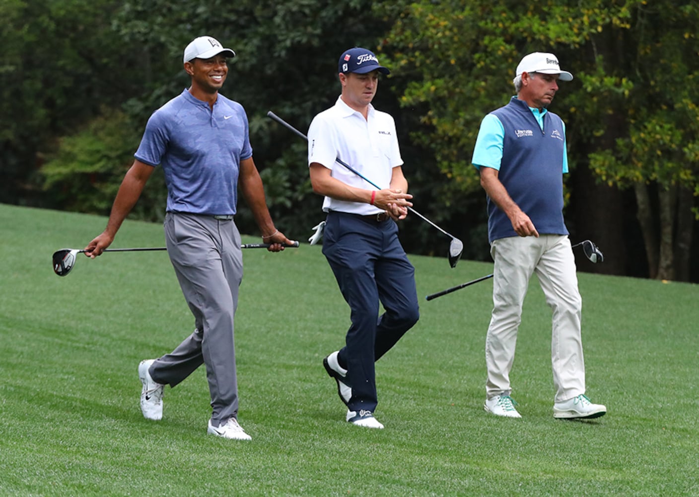 2019 Masters Tournament: Monday's practice