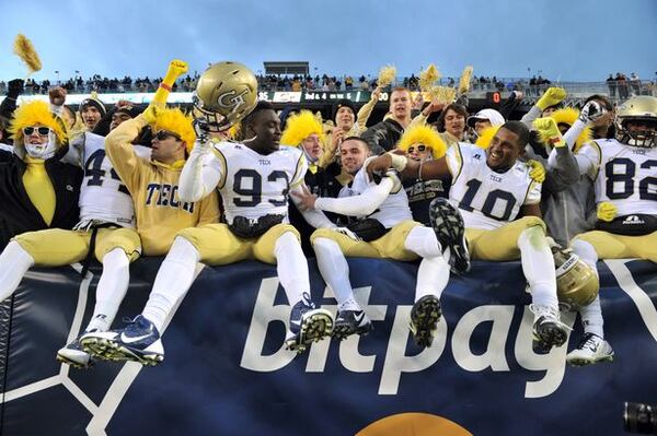 Georgia Tech fans hoping to watch the Yellow Jackets play for the ACC title in person have options. (AJC photo by Hyosub Shin)