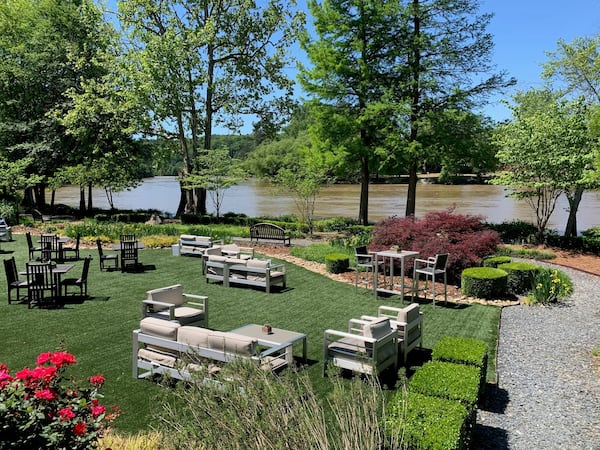 Ray’s on the River has opened for dine-in service. Seating at its vast outdoor space has been modified for social distancing. CONTRIBUTED BY ALEX BEBIAK