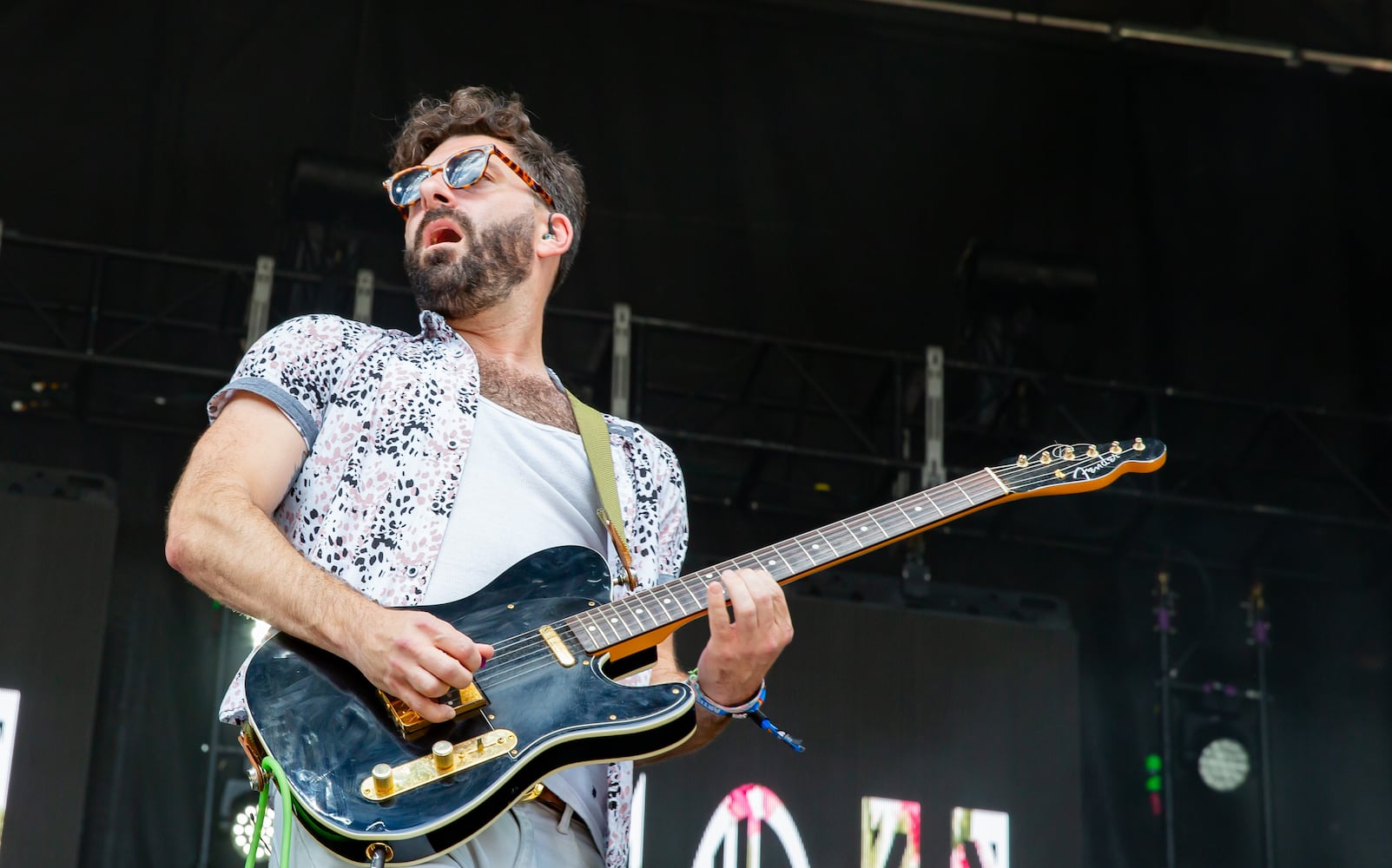 Atlanta, Ga: Magic City Hippies played early and dazzled the crowd with their party funk-rock.Photo taken Sunday September 17, 2023 at Piedmont Park. (RYAN FLEISHER FOR THE ATLANTA JOURNAL-CONSTITUTION)